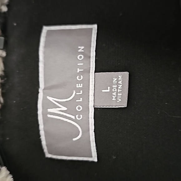 STUNNING JM COLLECTION FAKE LEOPARD PRINT FUR COAT - Picture 6 of 14